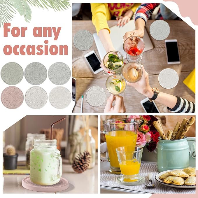 Photect Diatomaceous Earth Coasters Set - Image 7