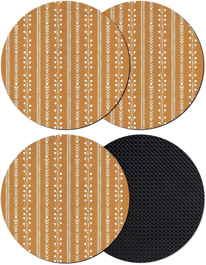 Bohemia Coasters Set of 4, Absorbent Coasters by Unknown