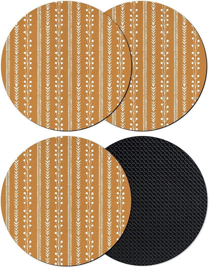 Bohemia Coasters Set of 4, Absorbent Coasters by Unknown