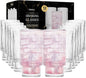 Kitchen Lux Ribbed Drinking Glasses by KitchenLux