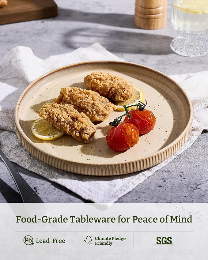 famiware Star 10/8 inches Salad Plates Set - Image 5
