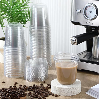 Baderke 50 Pcs Round Bottom Plastic Cups - Image 2