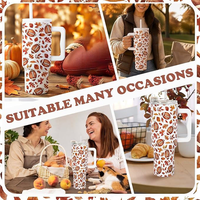 JarThenaAMCS Fall Football Tumbler - Image 7