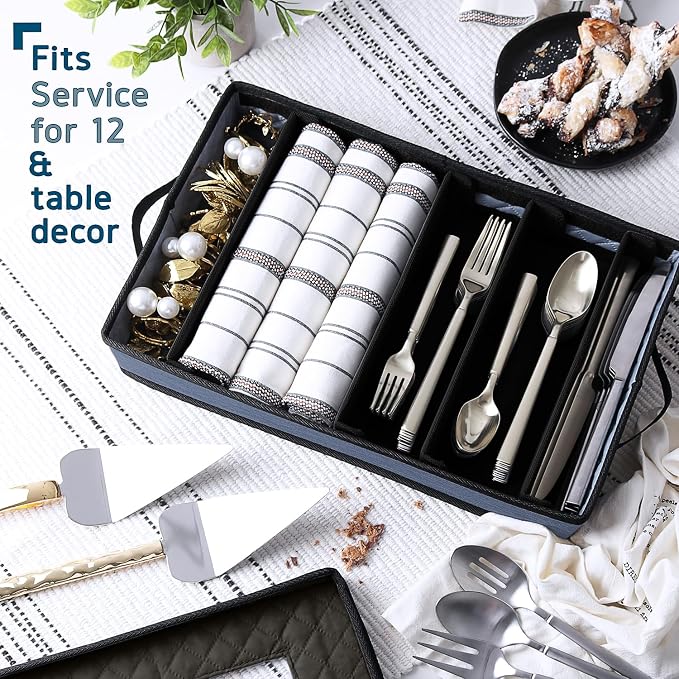 Flatware & Utensil Storage, Durable Silverware Storage Box - Image 2