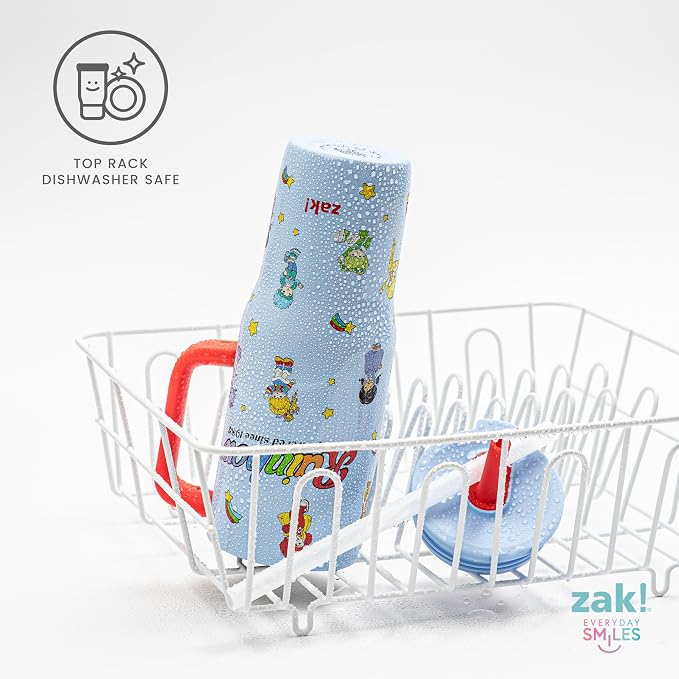 Zak Designs Rainbow Brite 30oz Spill-Proof Stainless Steel Travel Tumbler | BPA - Image 7