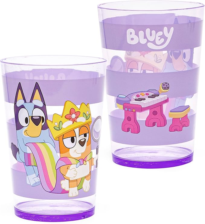 Zak Designs Bluey Nesting Tumbler Set Includes Durable Plastic Cups - Image 7