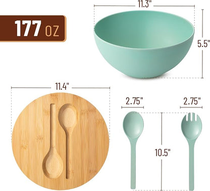 BAMBOO LAND- Extra Large Salad Bowl - Image 2
