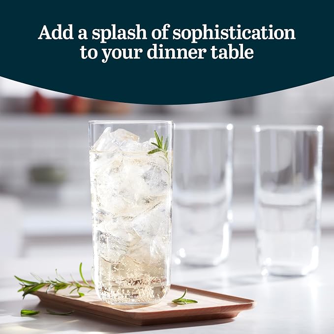 Libbey Polaris Tumbler Glasses, 17.75-ounce - Image 2