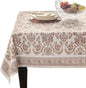 Maison d' Hermine Table Cloth Rectangle Table 100% Cotton 60 x 120 Inches Fall Tablecloth Reusable Everyday Use for Thanksgiving Christmas Decorations Dining Farmhouse Party (Allure)