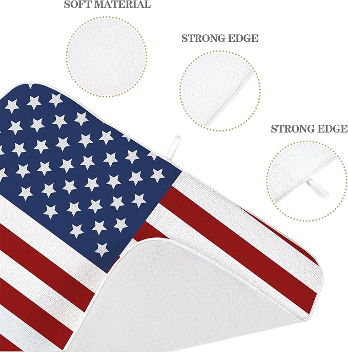 Independence Day Patriotic Dish Drying Mat - Image 7