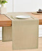 Wracra Linen Table Runner, Burlap Natural Table Runners 108 Inches Long | Rich by Wracra