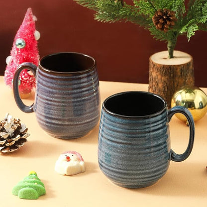 HASENSE Ceramic Coffee Mug Set, 20 Oz Tea Cups - Image 6
