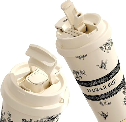 Travel Mug, Coffe mug, Coffe cup, Ceramic coating Lined, 316 Stainless Steel - Image 2