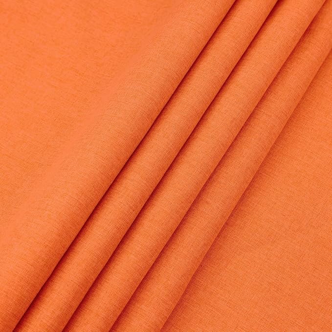 YATOJUZI Orange Table Runner Seasonal Fall Kitchen Dining Table Centerpieces - Image 4
