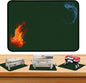 Green 25x19.5 Inchs Heat Resistant Mat for Outdoor Grill Table,Fireproof Under Blackstone Griddle BBQ Mat,Air Fryer Mat,Indoor Fireplace Mat, Protect Your Table and Grill Table（0.04in Thickness）