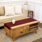 Solino Home 100% Linen Dining Table Runner Red Woven, Athena 14 x 48 in | Table by SolinoHome
