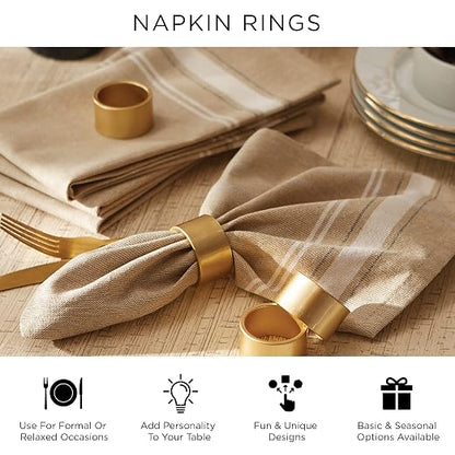 DII Basic Napkin Ring Collection Decorative, One Size - Image 9