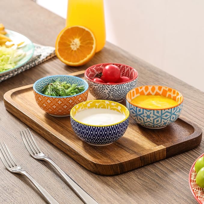 Selamica Ceramic 4 OZ Dipping Bowls Set, 3.5 Inch Mini Bowl - Image 7
