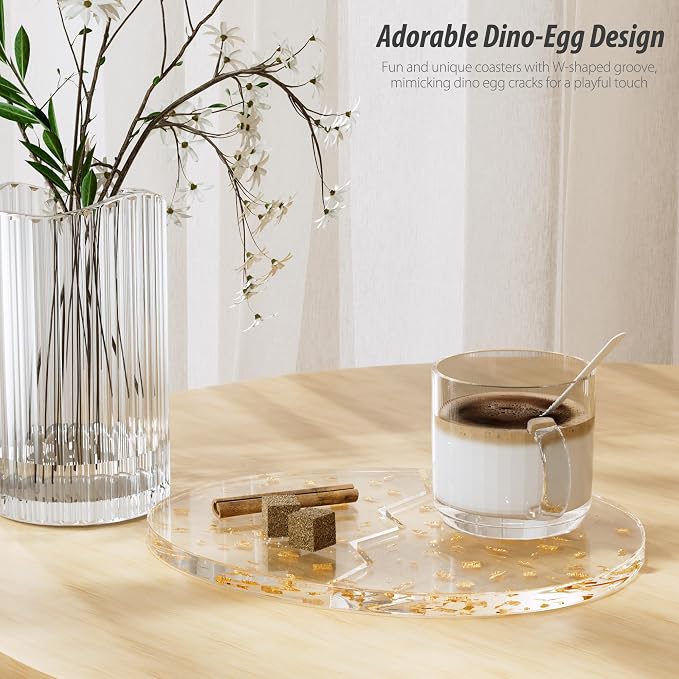 Acrylic Coaster Decorative Plates, Office Desk Accessories - Image 6