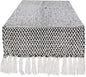 DII Woven Basics Collection 100% Cotton Knit Table Runner by DII