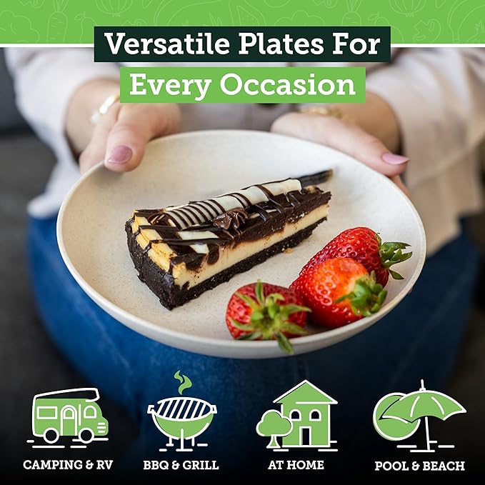 Grow Forward Premium Wheat Straw Plates - Image 2