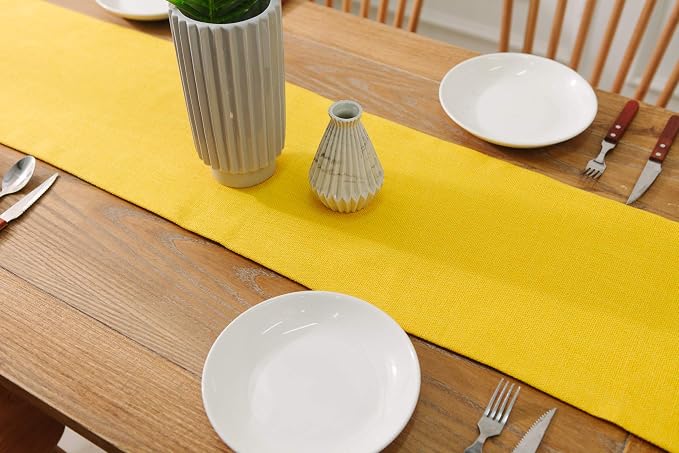 2 Piece Fabric in 1 Dining Table Runner 12 x 120 inches Living Room Dinner - Image 6
