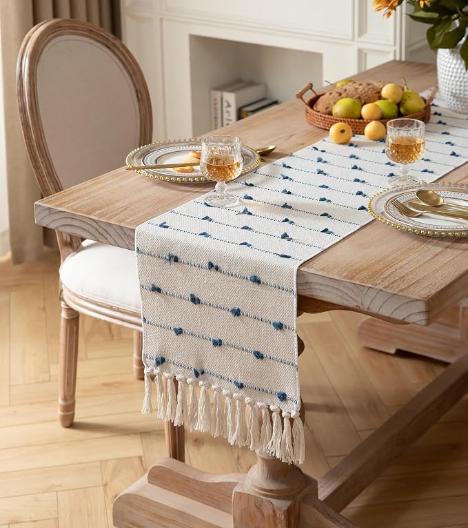 Caflife Boho Table Runner 72 Inchs Long - Image 2