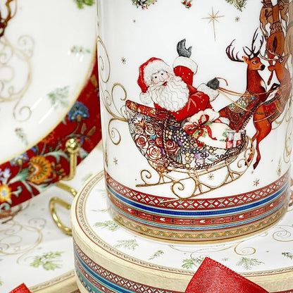 STP GOODS Porcelain Tea/Coffee Cup in Gift Box Fine Porcelain Coffee Cup Tea - Image 7