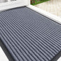 OLANLY Front Door Mat Indoor Outdoor Entrance, Waterproof Heavy Duty Doormat, Fade Resistant, Low Profile, Easy Clean Patio Porch Welcome Floor Mats for Entry, 33x21, Ash Grey