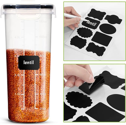 Utopia Kitchen Cereal Containers Storage Set - Image 5
