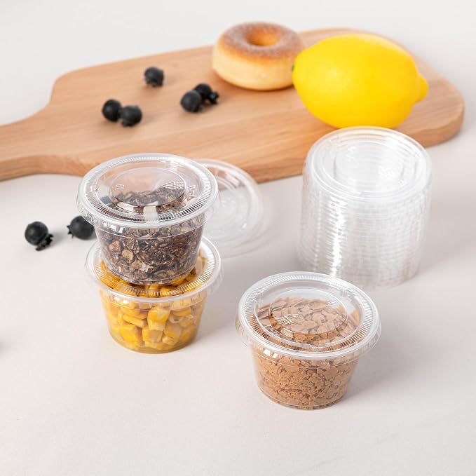 HOMIP 300PACK 4oz Plastic Portion Cups - Image 5