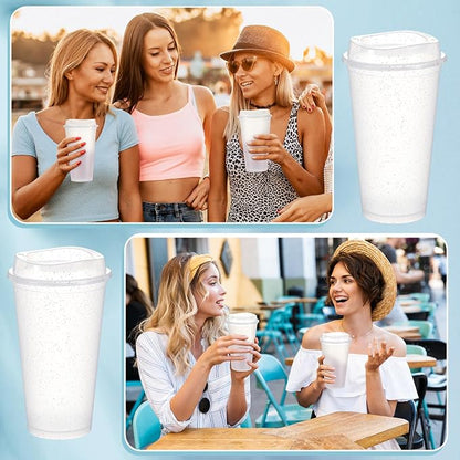 FillTouch 12 Pcs 16 oz Reusable Coffee Cups - Image 6