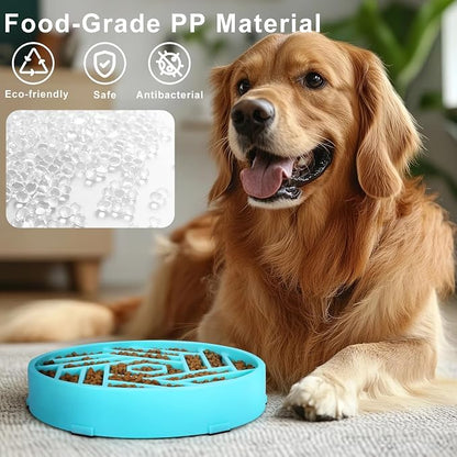 TOBYTO Slow Feeder Dog Bowls Large Medium Breed, Anti-Choking Slow Eating Dog - Image 2