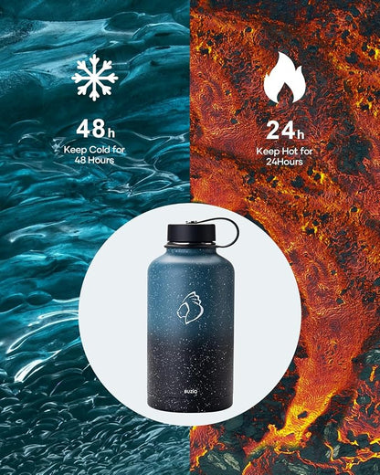 BUZIO 64 oz Insulated Stainless Steel Water Bottle - Image 2
