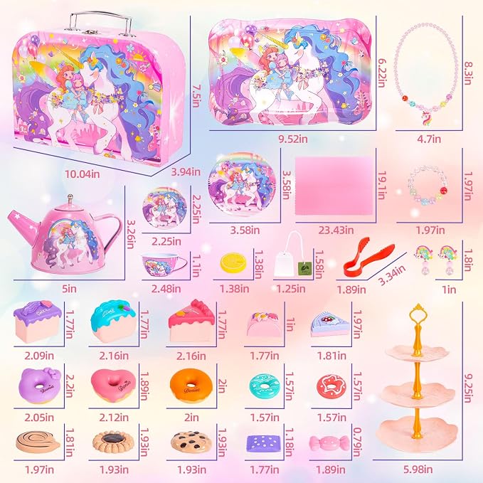 Hohosunlar Unicorn Tea Party Set - Image 3