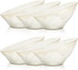 12 Pack Gold Glitter Plastic Serving Bowls by GoodLuck
