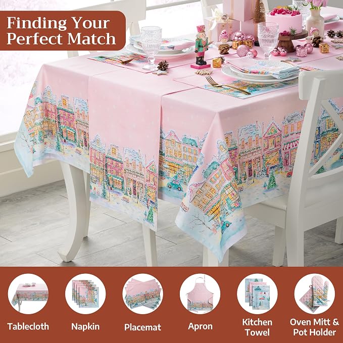 Maison d' Hermine Table Runner 100% Cotton 14.50" x 72" | Table Runners 72 - Image 4
