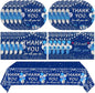 41Pcs Blue Silver Thank You Decorations Thank You by Mainivo