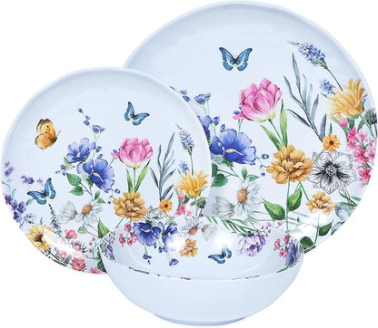 12 Piece Melamine Dinnerware Sets - Image 8