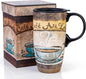 Topadorn 17oz Ceramic Travel Mug by Topadorn