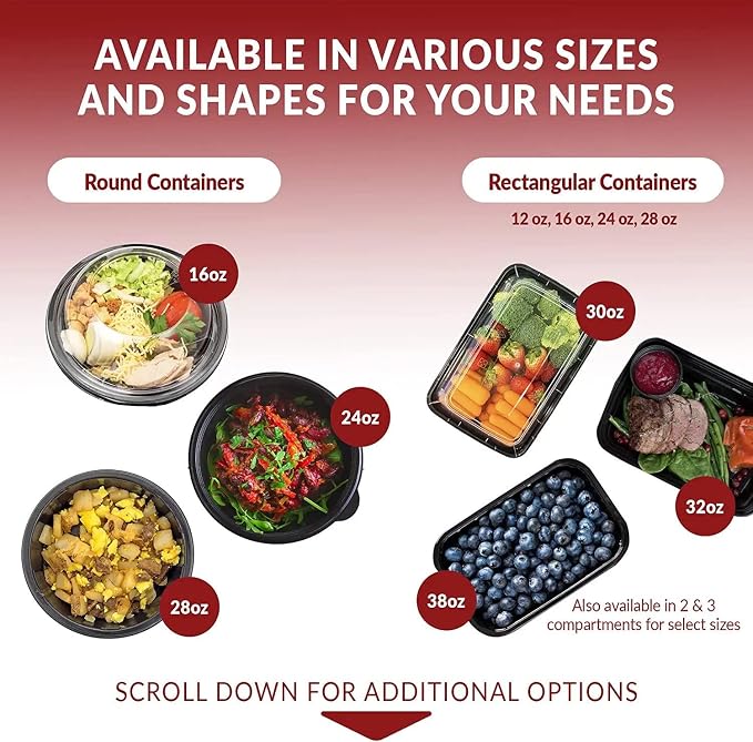 Reli. Meal Prep Bowls w/Lids - Image 6