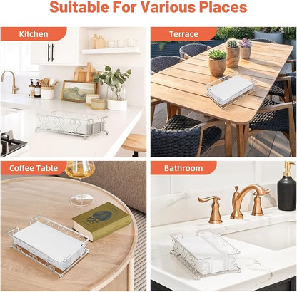 Stainless Steel Napkin Holder for Table, Kitchen Countertop, Dinner Table - Image 7