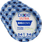 Dixie Ultra Extra Large Paper Bowls, 34 oz, Compostable, Microwave Safe by Dixie%C2%AE