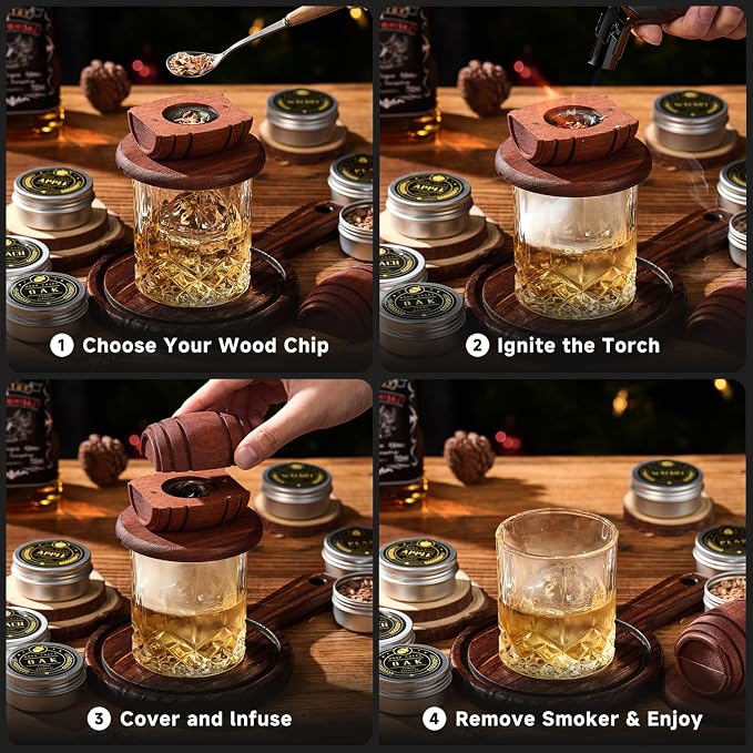 Whiskey Smoker Kit with Torch - Image 7
