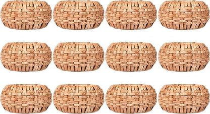 ALPHA Living HOME Napkin Rings Set of 12 by ALPHALivingHOME