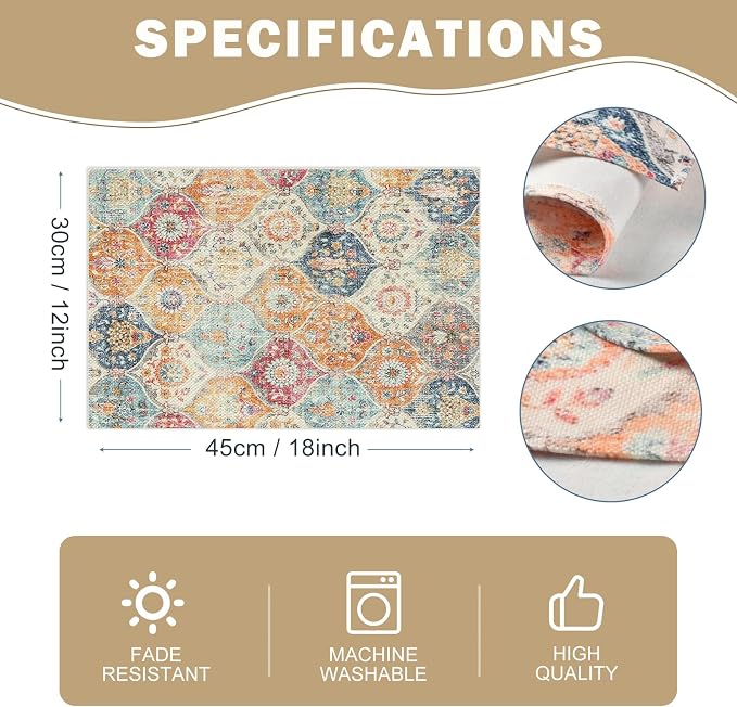 Snycler Table Runner Boho Table Runners Vintage Elegant Farmhouse Table Center - Image 5