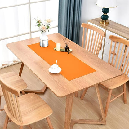 Farmhouse Orange Table Runner Small Short Table Runners 36 Inches Coffee Table by Wolkemer