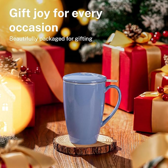 Sweese 15 OZ Porcelain Tea Mug - Image 7
