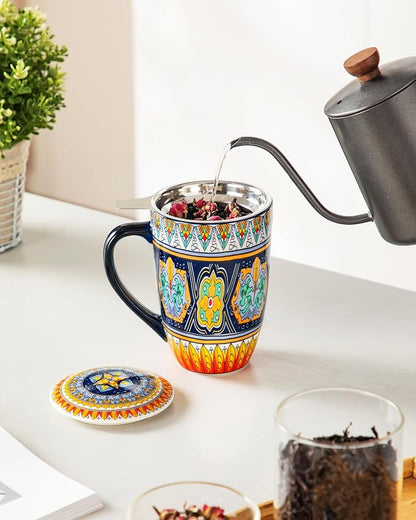 vancasso 18 Oz Tea Infuser Mug - Image 8