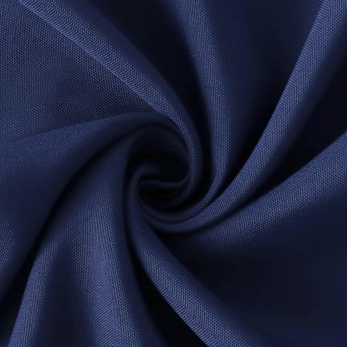FOLINS&HOME Navy Blue Waterproof Decorative Table Runner 90 Inches Long | - Image 7